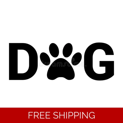 DOG Paw Pet Die Cut Vinyl Decal sticker DOG Paw Pet Die Cut Vinyl Decal sticker